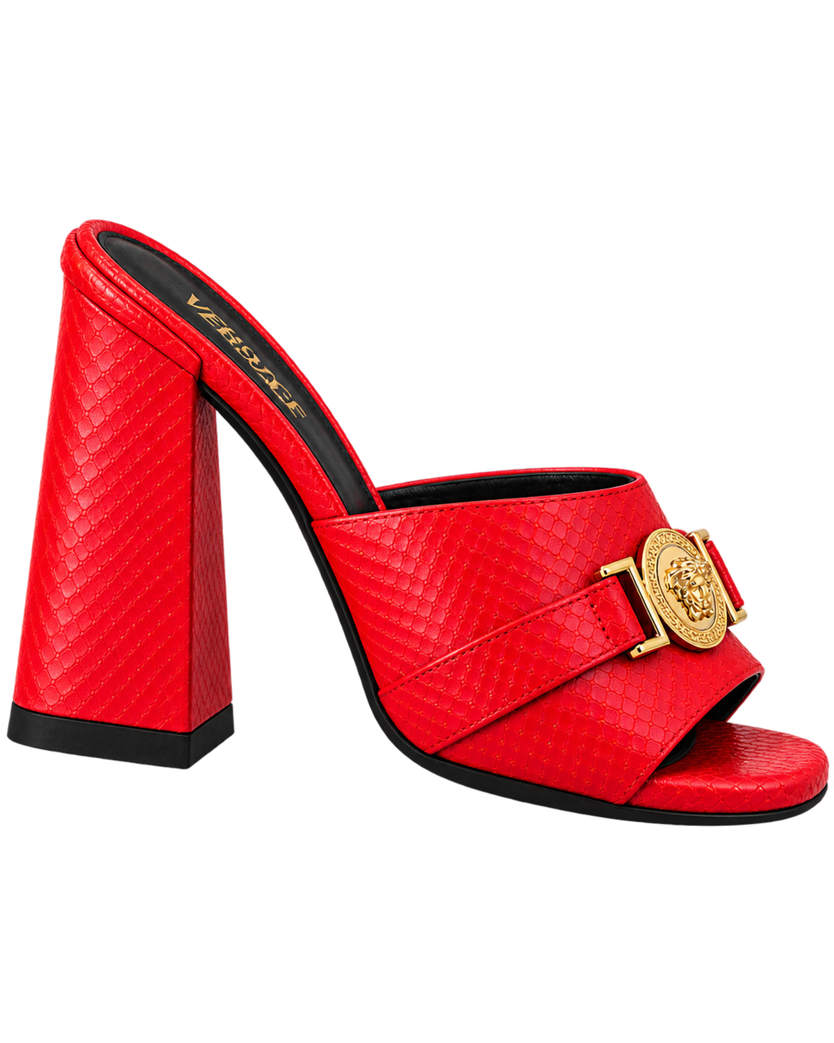 Versace Red Medusa Heels