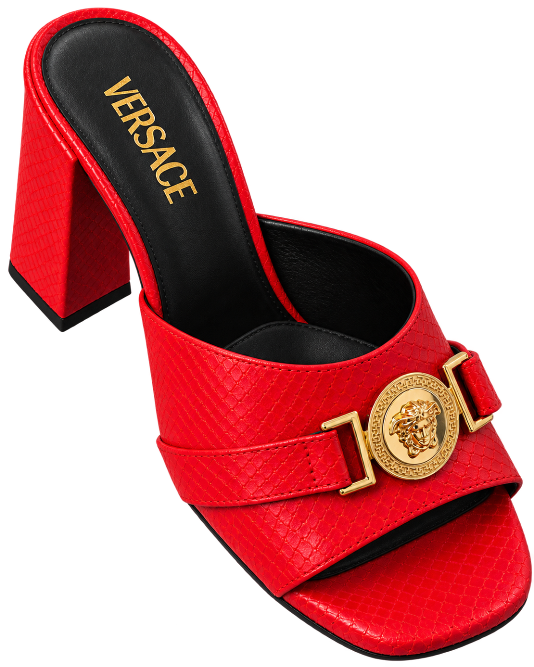 Versace Red Medusa Heels