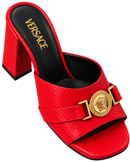Versace Red Medusa Heels