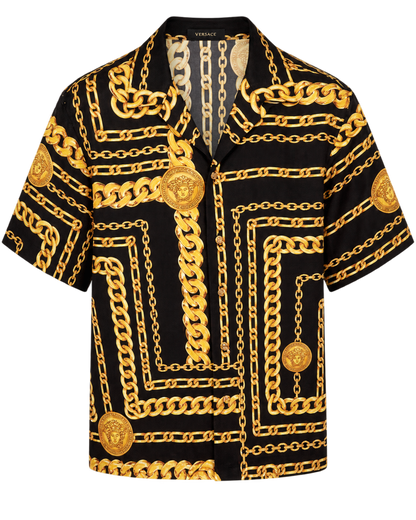 Versace silk shirt