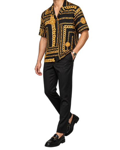 Versace silk shirt
