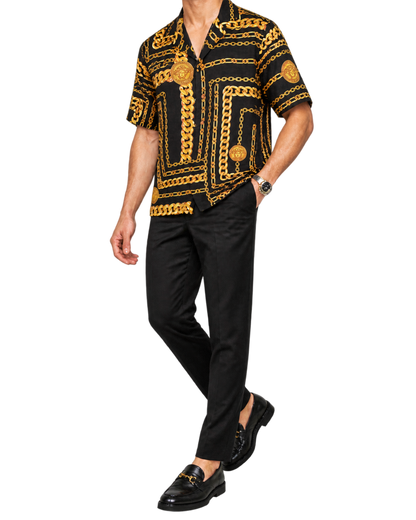 Versace silk shirt