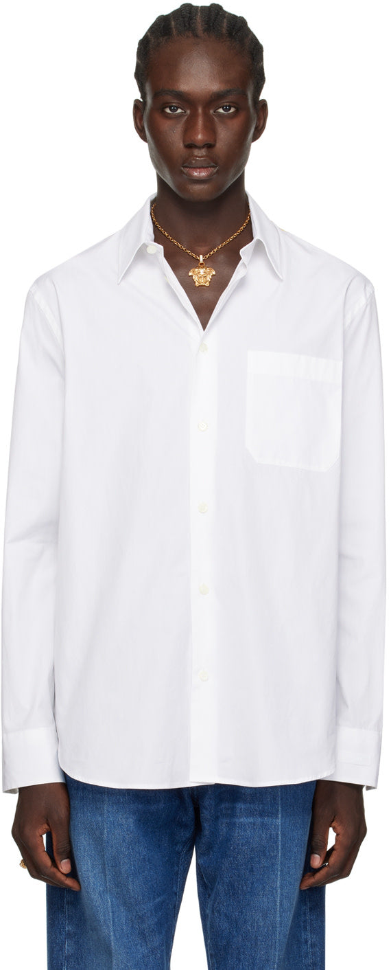 Versace White Barocco Shirt