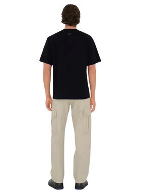 Burberry Paisley Logo Coal Black T-Shirt