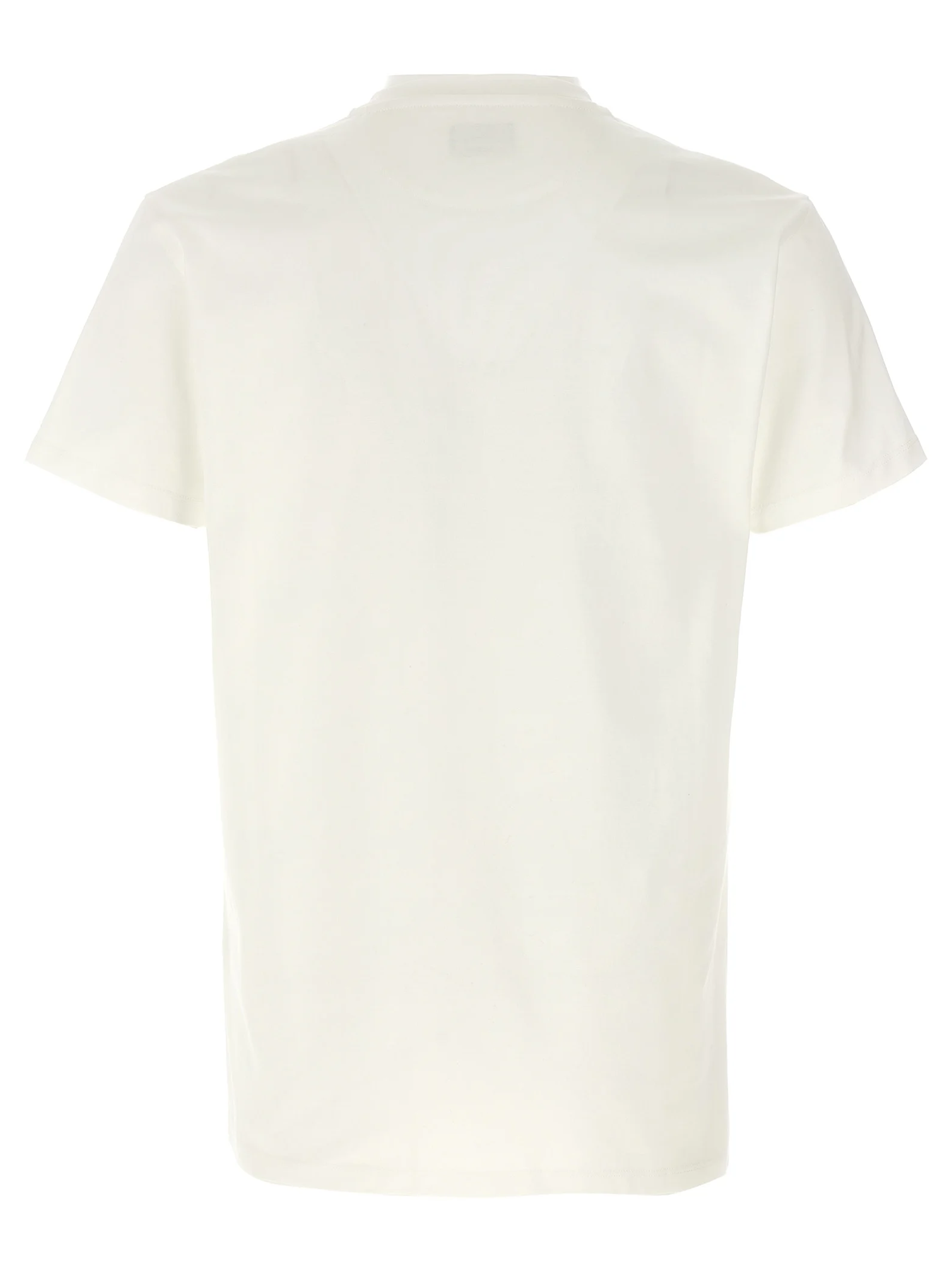 Fendi Triple FF Logo T-Shirt in White