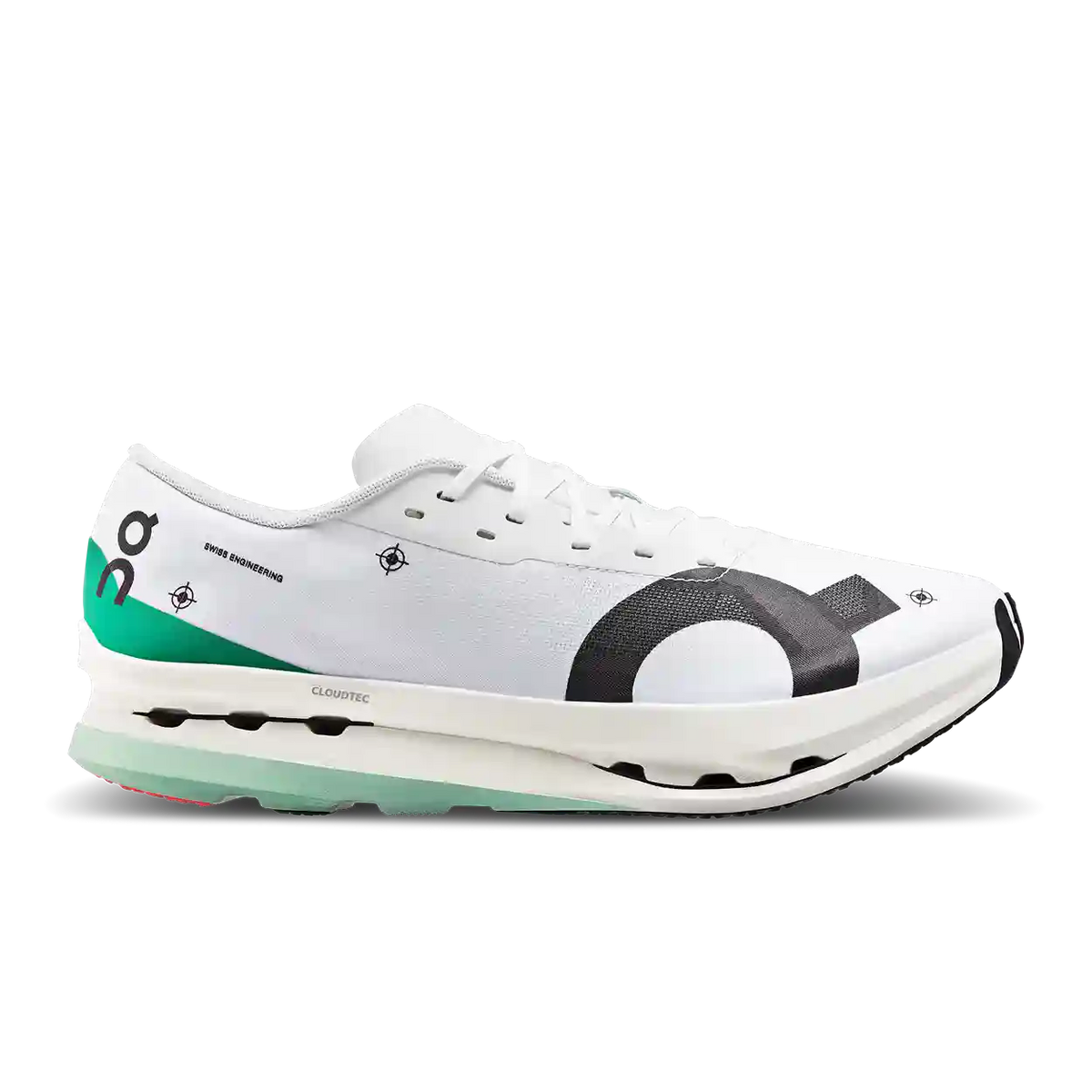 Cloudboom Echo 3 Undyed-White Mint On Running