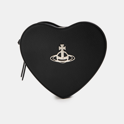 Viv Heart Croc Crossbody Bag