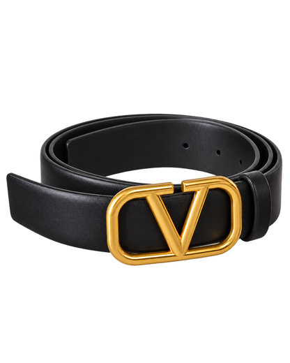 VLogo Signature Calfskin Belt