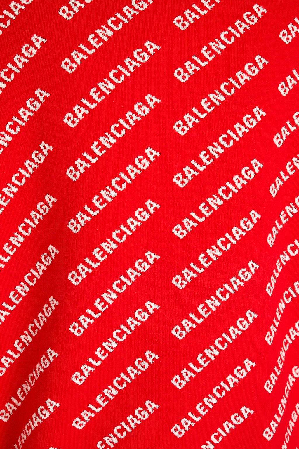 BALENCIAGA Jacquard-knit sweater