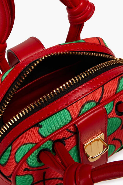 Moschino MOSCHINO Leather-trimmed printed canvas tote - Bags | Shop From The Mirage