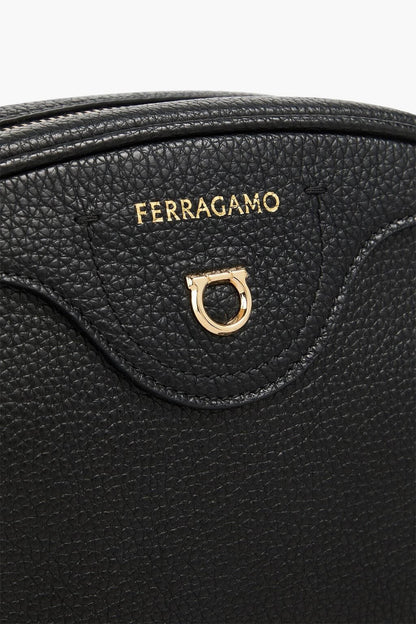 Ferragamo FERRAGAMO Pebbled-leather shoulder bag - Bags | Shop From The Mirage