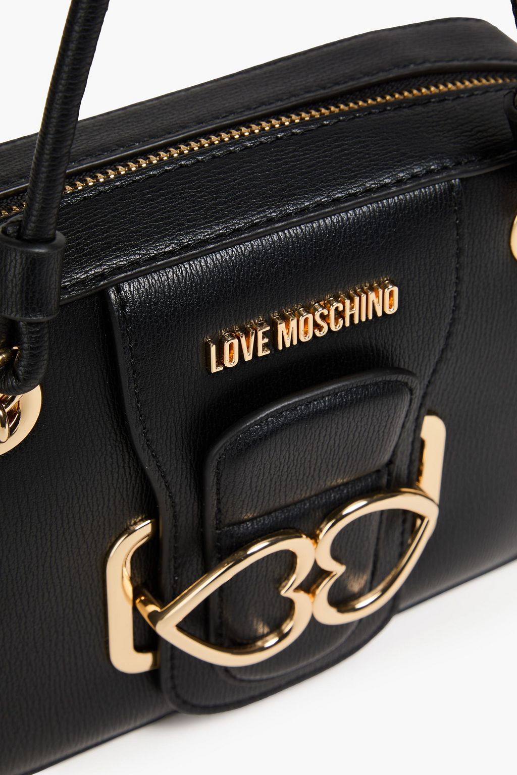 LOVE MOSCHINO Embellished faux leather tote