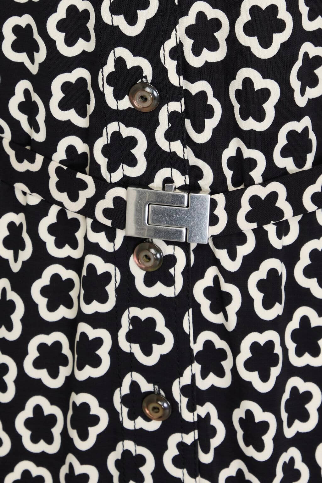 Tory Burch TORY BURCH Belted printed jersey midi shirt dress - Size: XXS Dresses | Shop From The Mirage