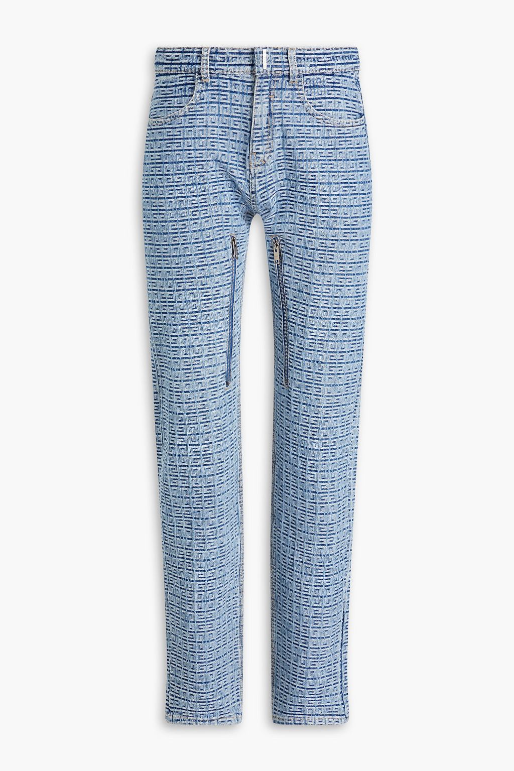 GIVENCHY Denim-jacquard jeans