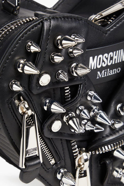 Moschino MOSCHINO Embellished leather tote - Bags | Shop From The Mirage