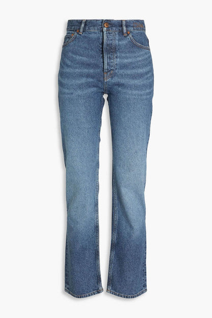 Chloé CHLOÉ Faded high-rise straight-leg jeans - Size: 26 Jeans | Shop From The Mirage