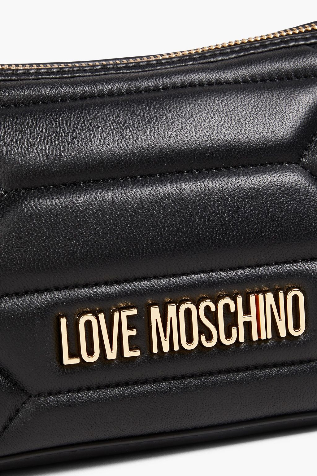 LOVE MOSCHINO Quilted faux leather shoulder bag