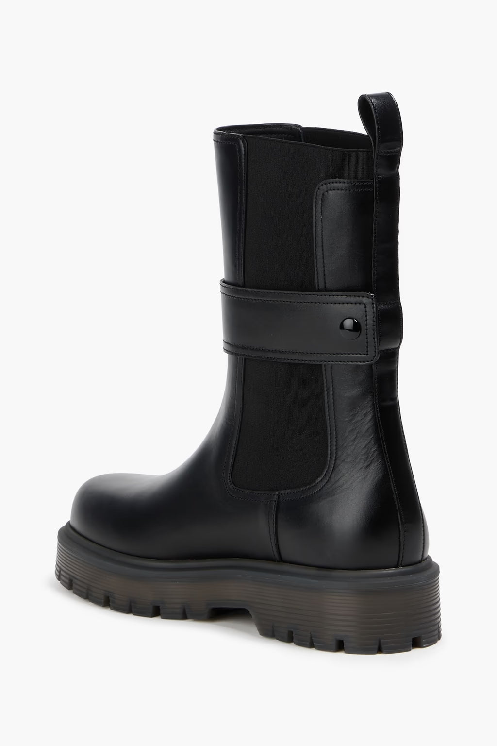 Valentino Garavani One Stud Leather Chelsea Boots