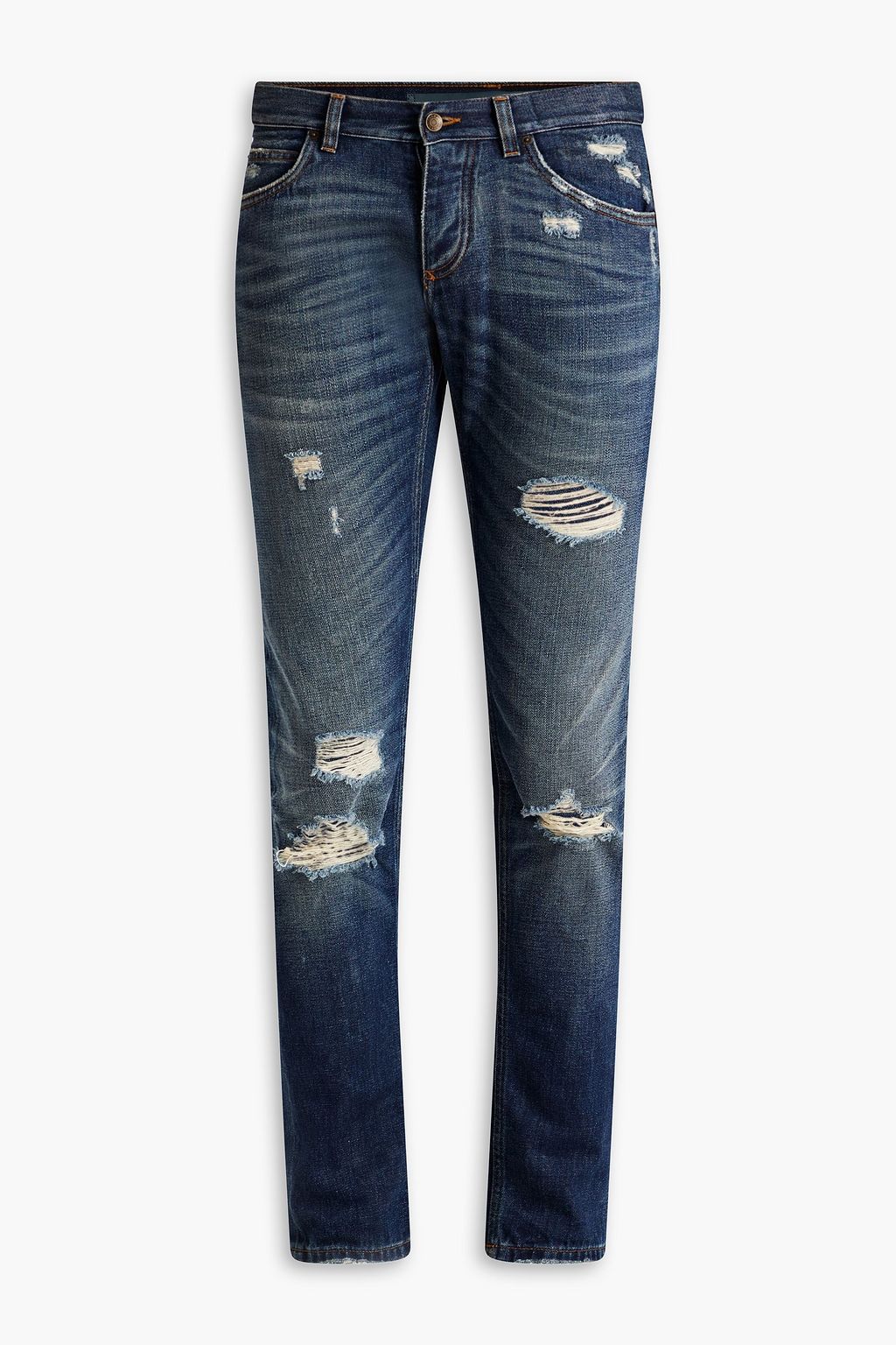 Dolce & Gabbana DOLCE&GABBANA Skinny-fit distressed denim jeans - Size: XS Jeans | Shop From The Mirage