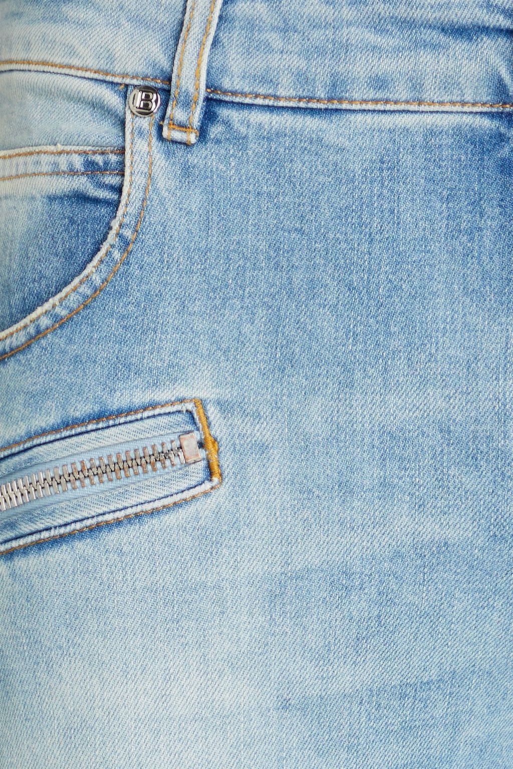 Balmain BALMAIN Pintucked denim jeans - Size: 32 Jeans | Shop From The Mirage