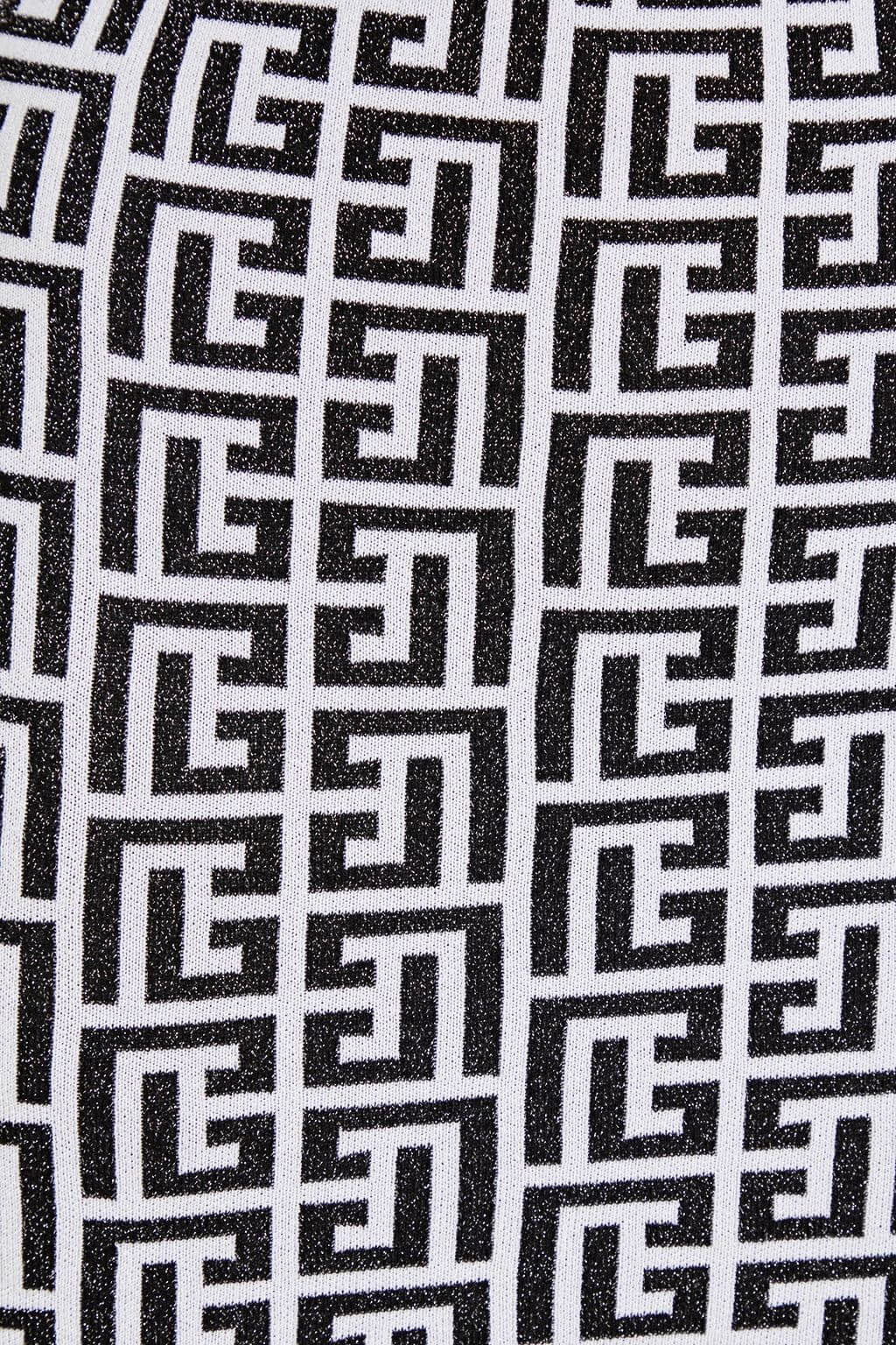 Balmain BALMAIN Metallic jacquard-knit mini skirt - Size: XS Skirts | Shop From The Mirage