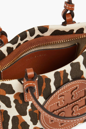 TORY BURCH Ella leopard-print canvas tote