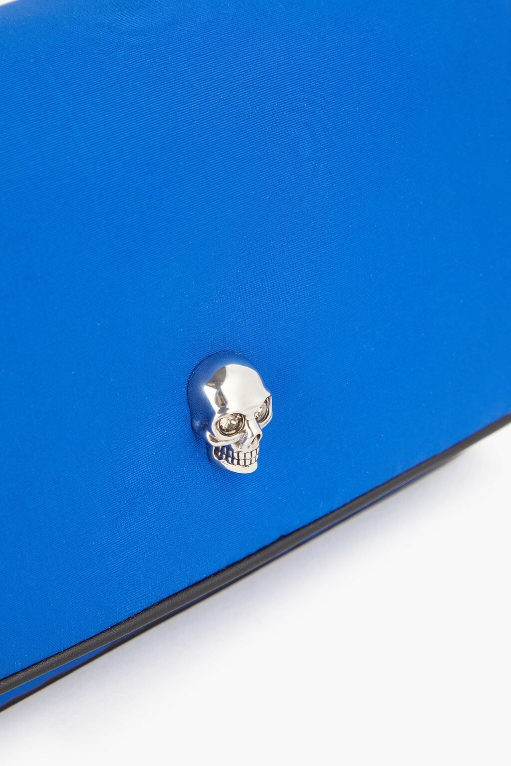 Alexander Mcqueen ALEXANDER MCQUEEN Skull embellished faille shoulder bag - Bags | Shop From The Mirage