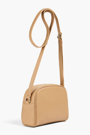 FERRAGAMO Pebbled-leather shoulder bag