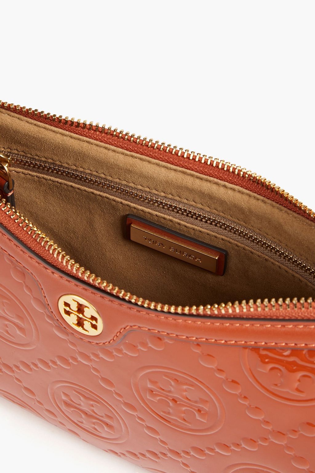 TORY BURCH Patent-leather shoulder bag