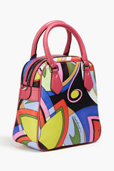 MOSCHINO Printed coated canvas tote