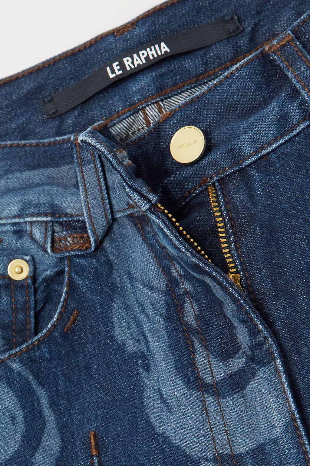 Jacquemus JACQUEMUS Bordado mid-rise straight-leg jeans - Size: 26 Jeans | Shop From The Mirage