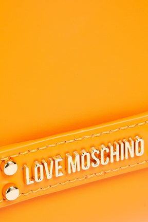 LOVE MOSCHINO Studded leather shoulder bag