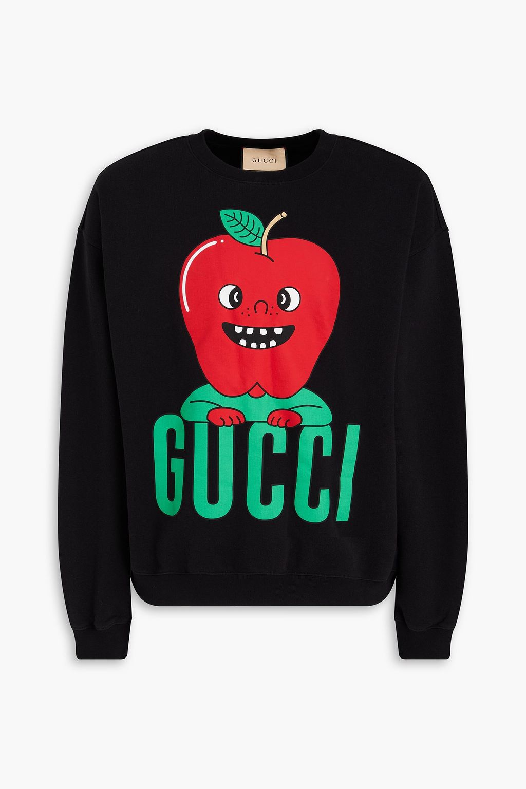 Gucci GUCCI Printed French cotton-blend terry sweatshirt - Size: M Sweatshirts | Shop From The Mirage