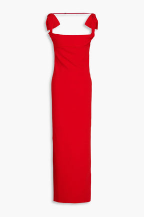 JACQUEMUS La Robe Maille twisted stretch-knit maxi dress