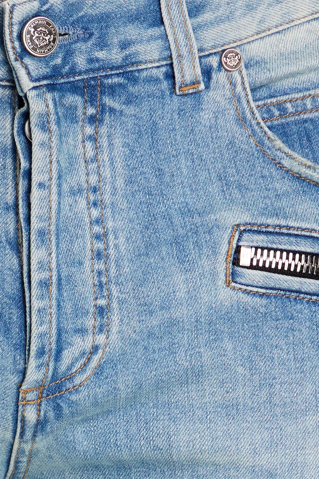 Balmain BALMAIN Distressed denim jeans - Jeans | Shop From The Mirage