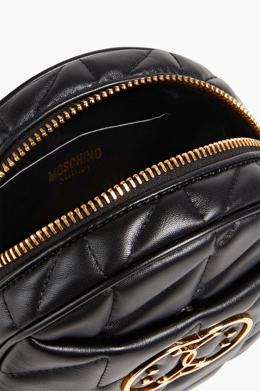 MOSCHINO Quilted leather cross-body bag