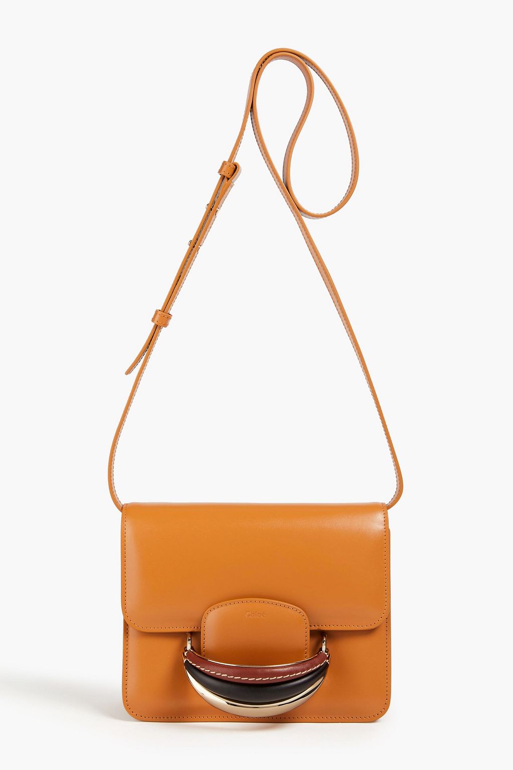 Leather cross-body bag