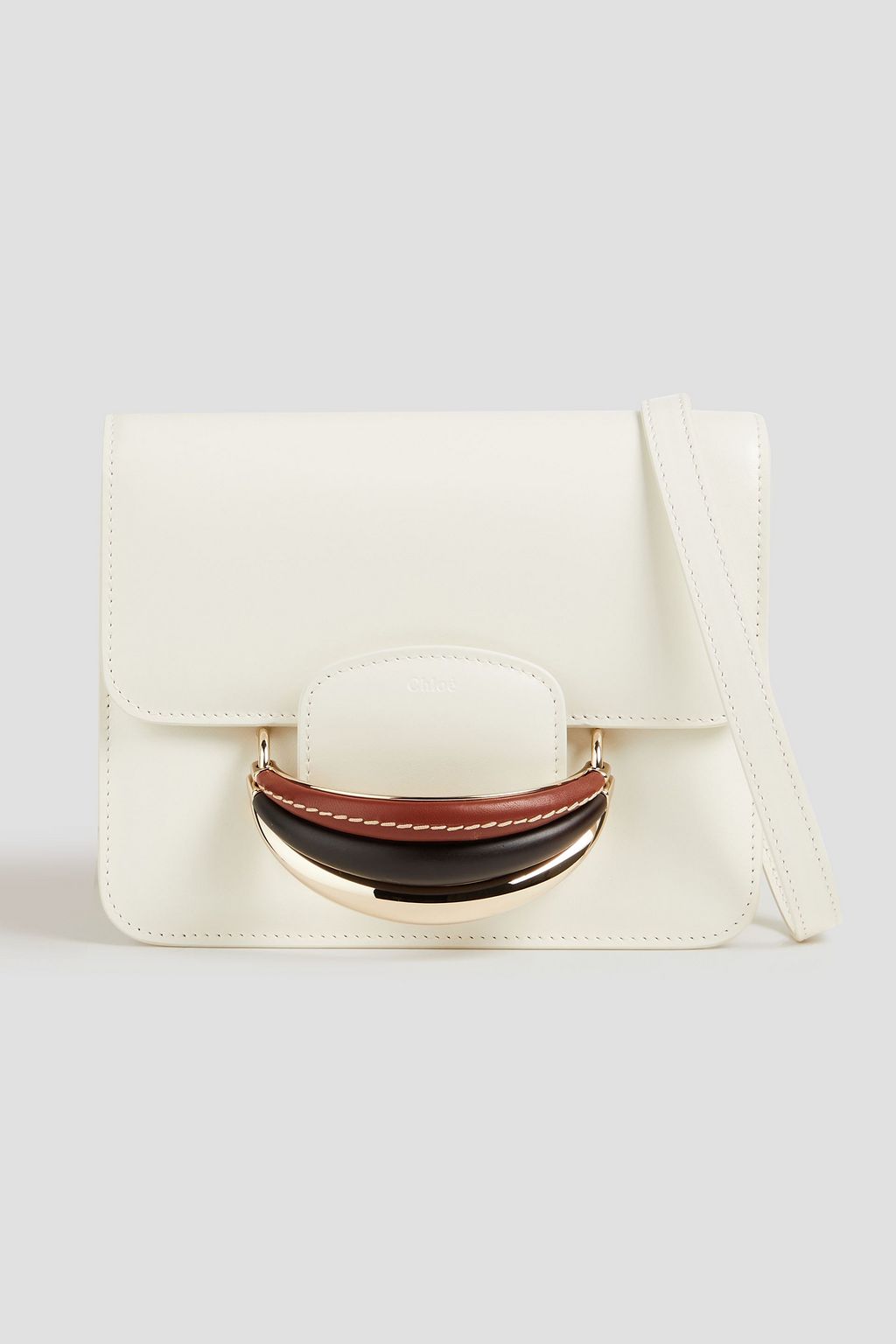 Leather cross-body bag