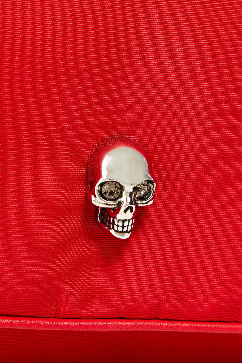 Alexander Mcqueen ALEXANDER MCQUEEN Skull faille cross-body bag - Bags | Shop From The Mirage