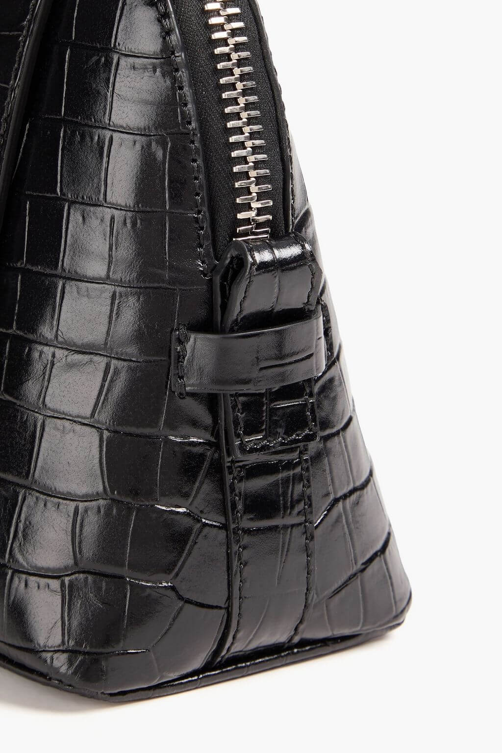 Giuseppe Zanotti GIUSEPPE ZANOTTI Studded croc-effect leather tote - Bags | Shop From The Mirage