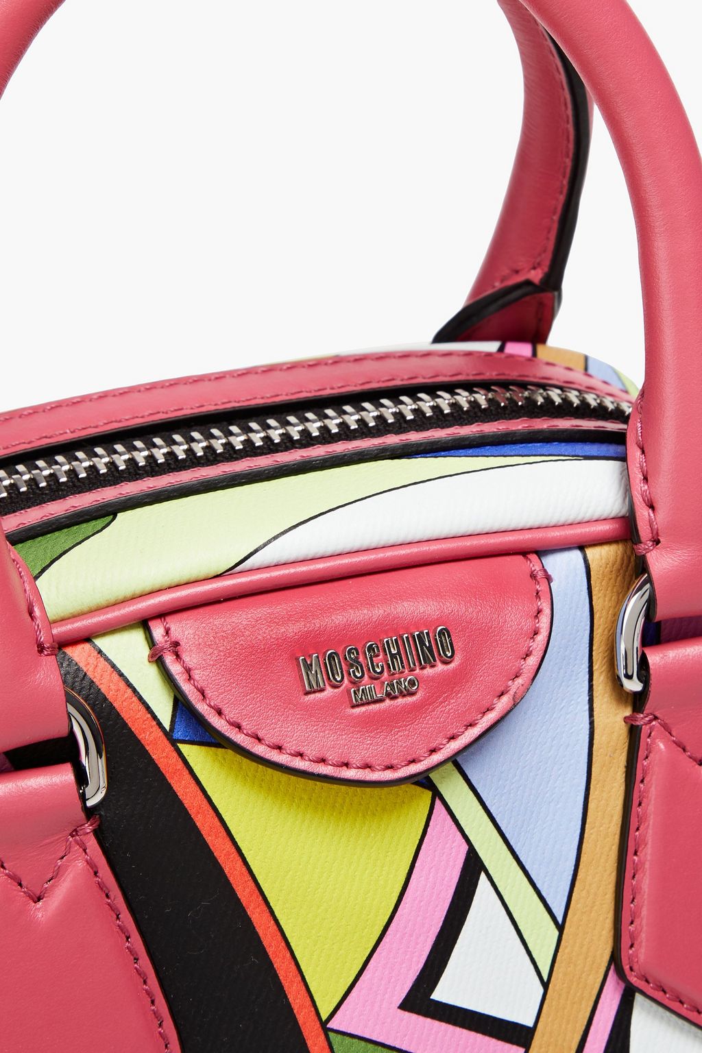 MOSCHINO Printed coated canvas tote