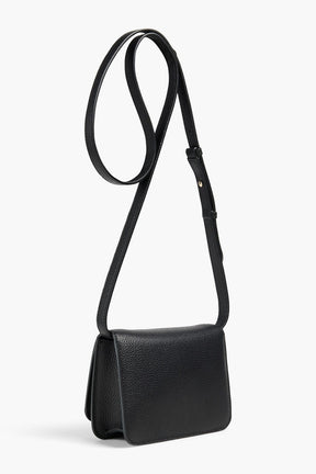 FERRAGAMO Vara pebbled-leather shoulder bag