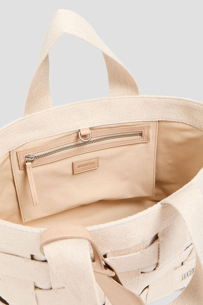 Jacquemus JACQUEMUS Le Cabas woven canvas tote - Bags | Shop From The Mirage