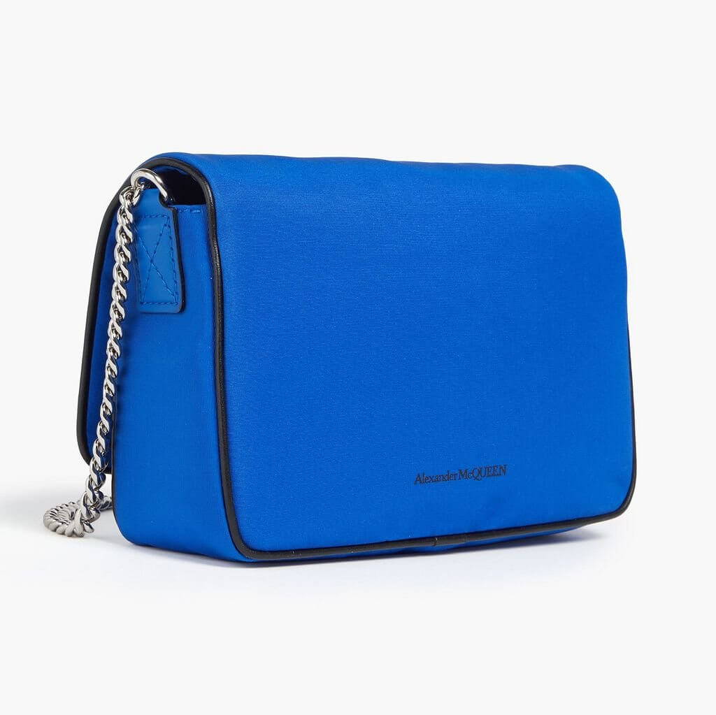 Alexander Mcqueen ALEXANDER MCQUEEN Skull embellished faille shoulder bag - Bags | Shop From The Mirage