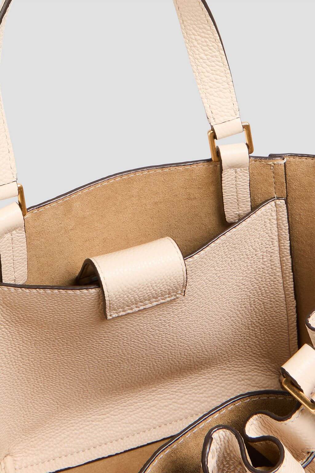 Tory Burch TORY BURCH McGraw Dragonfly smooth and pebbled-leather tote - Bags | Shop From The Mirage