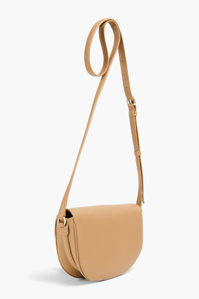 FERRAGAMO Travel pebbled-leather cross-body bag