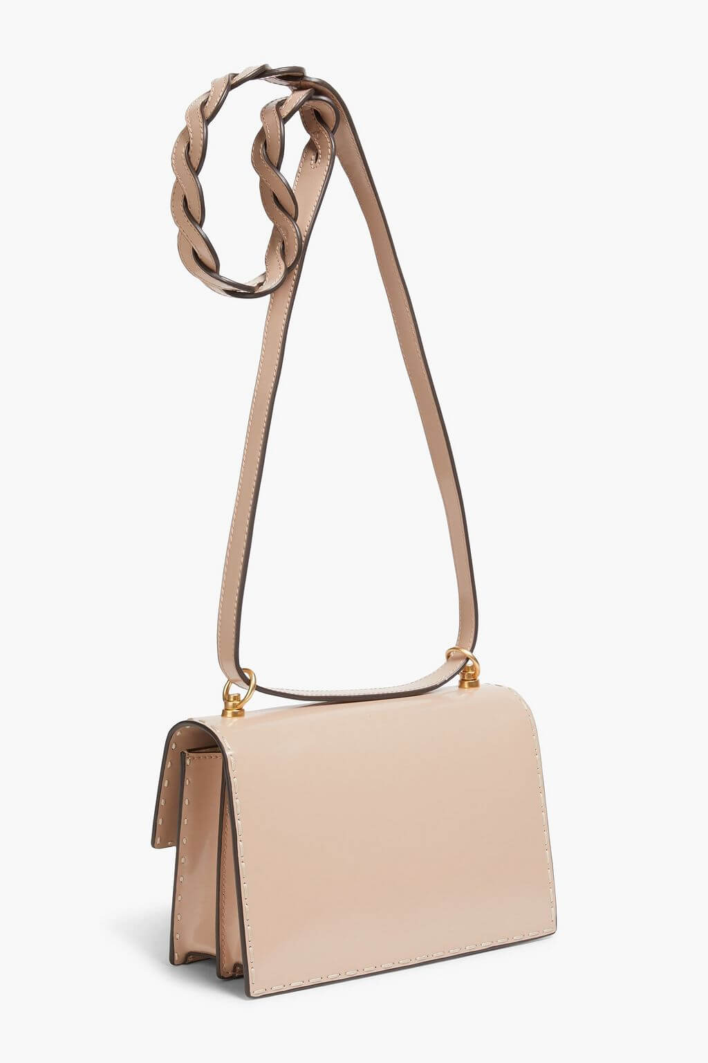 Tory Burch TORY BURCH Miller glossed-leather cross-body bag - Bags | Shop From The Mirage