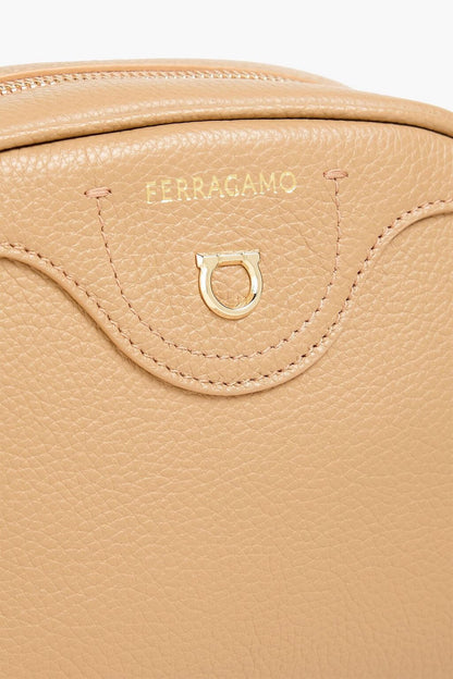 Ferragamo FERRAGAMO Pebbled-leather shoulder bag - Bags | Shop From The Mirage