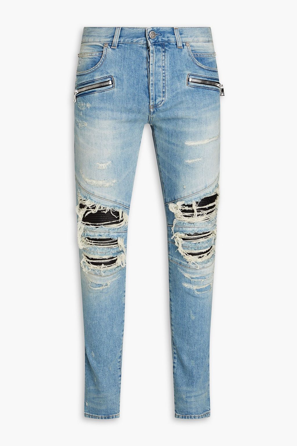Balmain BALMAIN Distressed denim jeans - Jeans | Shop From The Mirage