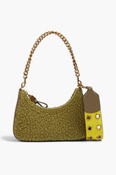 TORY BURCH Mercer bouclé shoulder bag